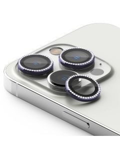 Zaštita za kameru Diamond za iPhone 15 Pro/iPhone 15 Pro Max, ljubičasta - FL10975