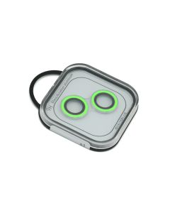 Folija za zaštitu kamere Glass LUXO za iPhone 15/15 Plus, zelena - FL10986