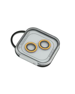 Folija za zaštitu kamere Glass LUXO za iPhone 15/15 Plus, žuta - FL10987