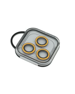 Folija za zaštitu kamere Glass LUXO za iPhone 15 Pro/15 Pro Max, žuta - FL10991