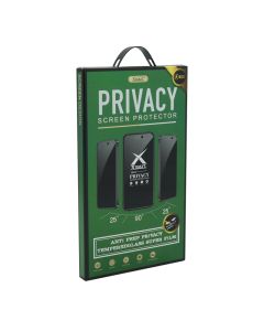 Folija za zaštitu ekrana Glass X mart 9D Privacy za iPhone 13/13 Pro/14 - FL11274