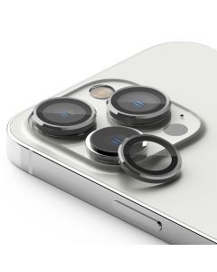 Zastita za kameru RING za iPhone 16 Pro/16 Pro Max, srebrna - FL11421
