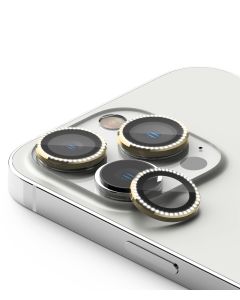 Zastita za kameru DIAMOND za iPhone 16 Pro/16 Pro Max, zlatna - FL11434