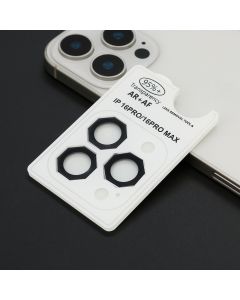 Zastita za kameru OCTAGON za iPhone 16 Pro/16 Pro Max, crna - FL11440