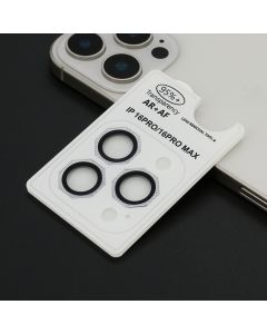 Zastita za kameru OCTAGON DIAMOND za iPhone 16 Pro/16 Pro Max, srebrna - FL11448