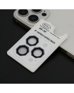 Zastita za kameru OCTAGON DIAMOND za iPhone 16 Pro/16 Pro Max, plava - FL11449