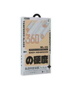 Folija za zastitu ekrana REMAX 9H 360 HD WL-01 za iPhone 16, crna - FL11482