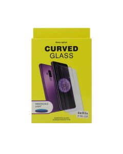 Staklo za zaštitu ekrana GLASS 3D Mini UV-Full glue za Samsung S938B Galaxy S25 Ultra 5G, providna - FL11494