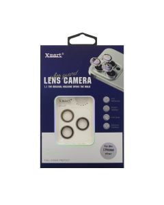 Folija za zaštitu kamere X-MART OG camera film za iPhone 17 Pro /iPhone 17 Pro Max, srebrna