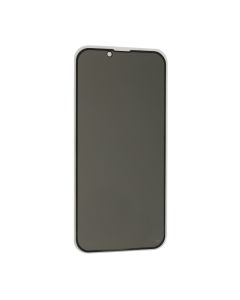 Folija za zaštitu ekrana Glass Privacy 2.5D Full glue za Iphone 13/13 Pro/14, crna - FL8642