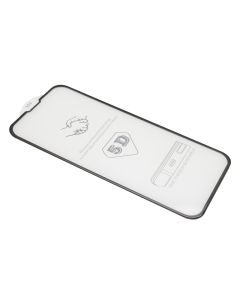 Folija za zaštitu ekrana Glass 5D za Iphone 13/13 Pro/14, crna - FL9354
