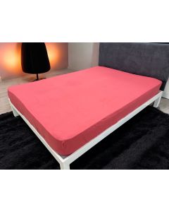 VIKTORIJA Čaršav Flanel Bordo boja 140cmx200cm/25cm - VLK000216-bezboja