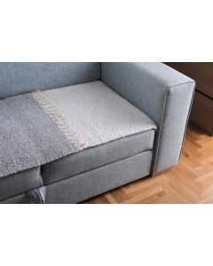 DEKOR DOM Fleker 70x150cm, siva/ivory - 021239