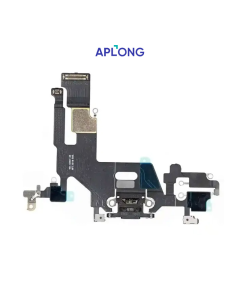 Flet za IPhone 11 sa konektorom punjenja crni APLONG - E2636