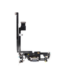 Flet za IPhone 12 Pro Max sa konektorom punjenja crni - E1026