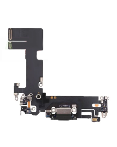 Flet za IPhone 13 sa konektorom punjenja crni - E2224