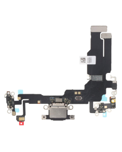 Flet za IPhone 15 sa konektorom punjenja crni - E3226