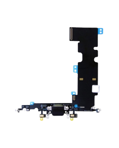 Flet za IPhone 8 Plus sa konektorom punjenja crni - E21