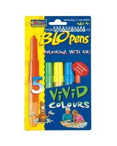 CENTROPEN Duvajući flomasteri Vivid 5 komada 1500/05 - 100001899