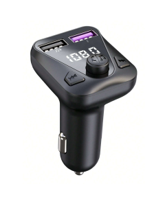 FM transmiter C43 USB, QC 3.0 Bluetooth 5.0, handsfree crni - 211870