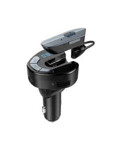 FM transmiter V8 USB TF Bluetooth 5.0 12-24V handsfree crni - 99321