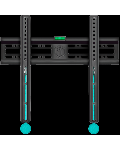 ONKRON Fixed TV Wall Mount for 32 to 65-inch Flat Panel TVs Digital Panels 50 kg, Black