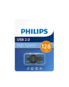 USB flash memorija Philips 21UA 2.0 single port 128GB crna