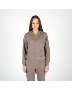 NIKE Duks sa kapuljačom nsw nk chll ft fz hdy W - FN2415-233M