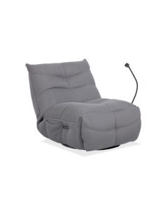 MATIS Fotelja Cosy, siva