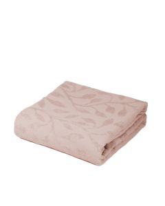 DEKOR DOM Frotir prekrivač 200x210cm Leaf, bež - 023875