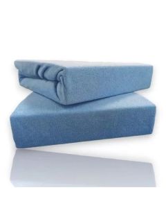 Čaršav frotir 90x200cm plavi - VLK000221-plavi