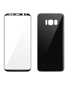 Full Body Protective film Samsung S8 Plus/G955 2u1 (prednje+zadnje) crni - 023249