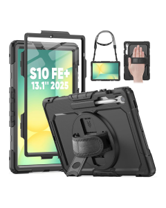 Futrola Shockproof za Samsung Tab S10 FE Plus crna