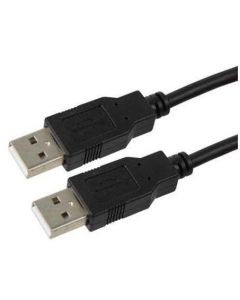 CCP-USB2-AMAM-6 Gembird USB 2.0 Cable A Male - A Male Round 1.80 m Black