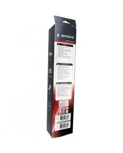 SPG6-B-6 (3G1.5) ** Gembird produzni kabl sa zastitom 6 uticnica(3x1.5mm, 16A,3500W)1.8m black (439)