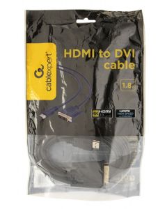 CC-HDMI-DVI-6 Gembird HDMI to DVI male-male kabl 1,8m