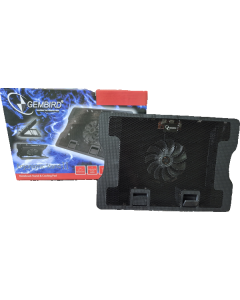 N2000FS** Gembird hladnjak za laptop 15-17 140mm Fan-CONTROL, 2xUSB, 370x265mm, Ergo Stand(599)