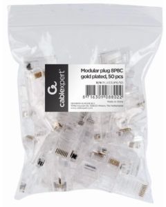PLUG3UP6/50 Gembird RJ45 Cat5 UTP 50kom u pakovanju