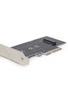 PEX-M2-01 Gembird M.2 SSD NVMe adapter PCI-Express add-on card, sa dodatnim low-profile breketom