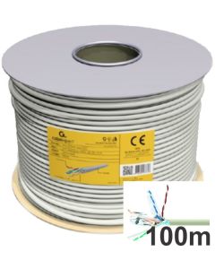 FPC-6004-SOL/100 Gembird FTP cat.6 Indoor solid CCA kotur 100m