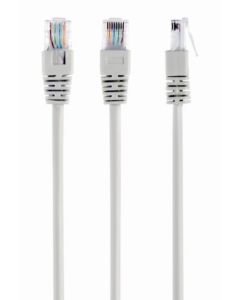 GEMBIRD PP12-15M Mrezni kabl, CAT5e UTP Patch cord 15m grey