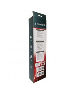 SPG6-B-15 (3G1.0) ** Gembird produzni kabl sa zastitom 6 uticnica (3x1.0mm) 4.5m black(567)