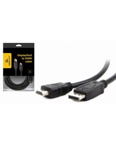 CC-DP-HDMI-3M Gembird DisplayPort na HDMI digital interface kabl 3m