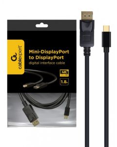 CCP-mDP2-6 Gembird Mini DisplayPort to DisplayPort digital interface cable, 1.8 m