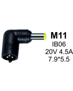 NPC-IB06 (M11) Gembird konektor za punjac 90W-20V-4.5A, 7.9x5.5mm PIN