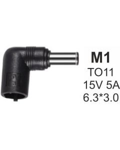 NPC-TO11 (M1) Gembird konektor za punjac 75W-15V-5A, 6.3x3.0mm