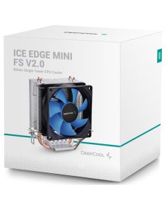 DeepCool ICE EDGE MINI FS V2.0 UNI kuler 100W 80mm.Fan +/-2200rpm 25CFM 24dBa LGA 1156/K8/FM/AM4