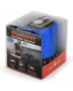 SPK-BT-08-B Gembird Portable Bluetooth speaker +handsfree 3W, FM, microSD, AUX, blue FO
