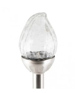 Solarna bastenska lampa sa staklenom glavom MX815, Ni-MH akumulator 1.2V - 600 mAh, 80x380 mm