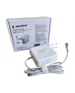 NPA85-185-4600 (TJ-341L Apple Type-L) Gembird punjac za MacBook 85W-18.5V-4.6A, Magsafe1 Type-L